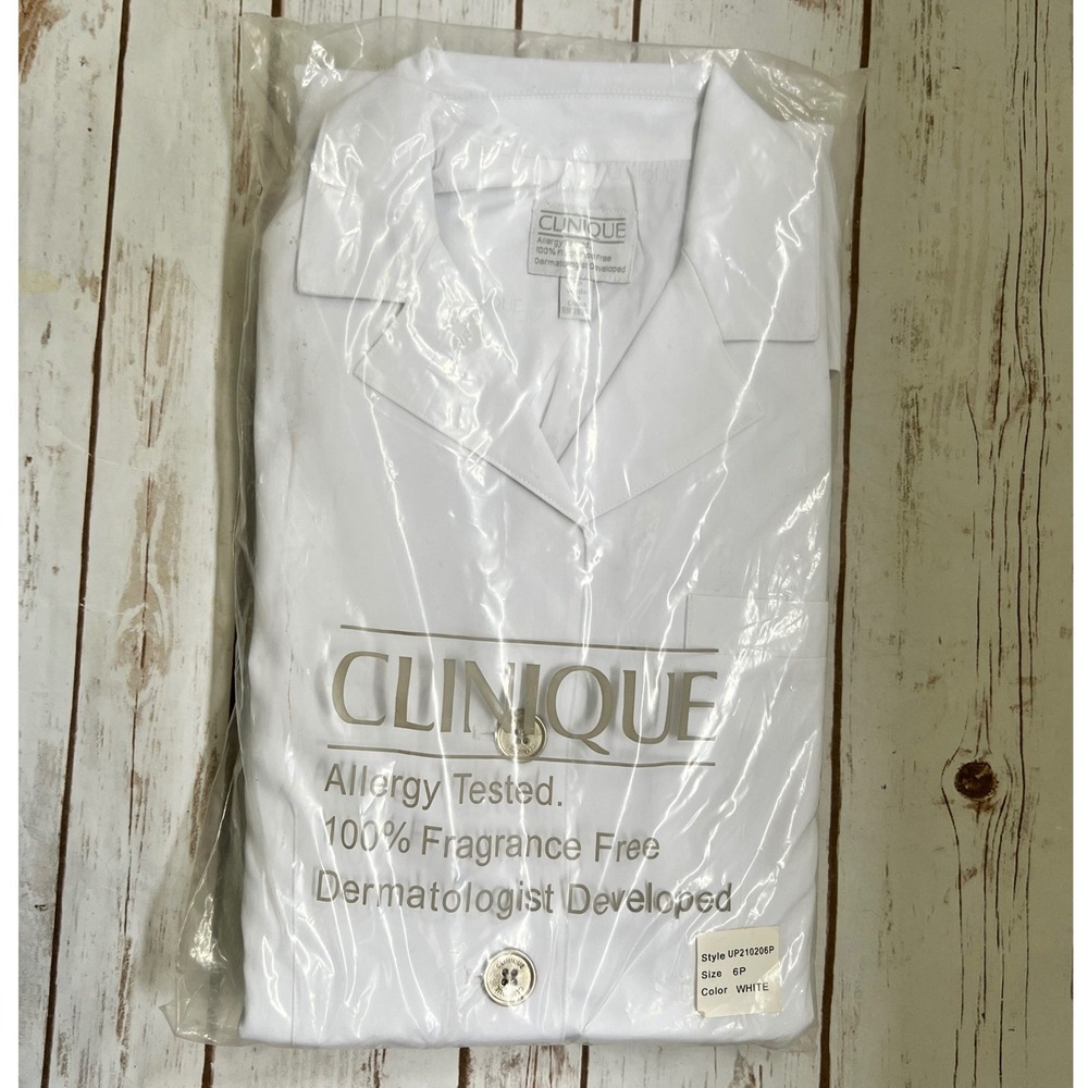 Clinique Lab Coat White Professional Medical Uniform UP210206P 6P